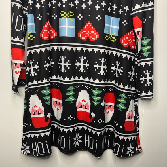 Ugly Christmas dress. Santa funny gifts.Size large - Picture 3 of 8